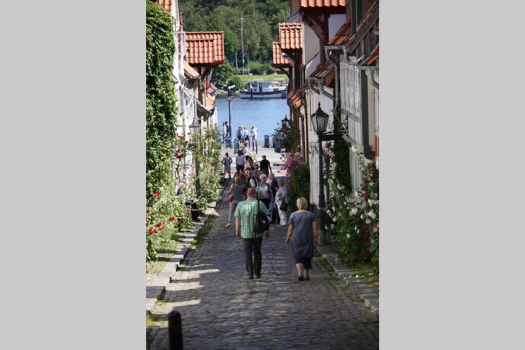 Gemuetliche Haushaelfte Mit Garten Und Terrasse フレンスブルク エクステリア 写真